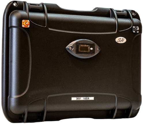 Valise lithium LifeP04 SH-Lithium pour alimenter moteur électrique 